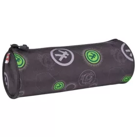   Tolltartó, henger alakú, cipzáras, LEGO "Ninjago Master of Energy", fekete-mintás