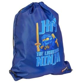 Tornazsák, LEGO "Ninjago Jay", kék-mintás