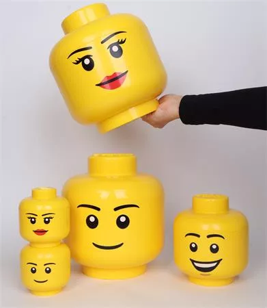 Tárolódoboz, mini, LEGO, Girl