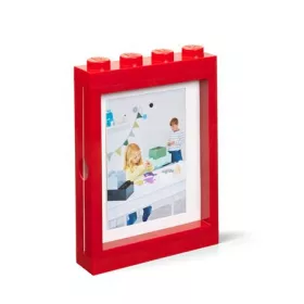 Képkeret, 10x15 cm, LEGO, piros