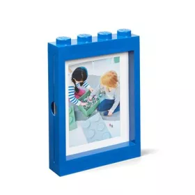 Képkeret, 10x15 cm, LEGO, kék