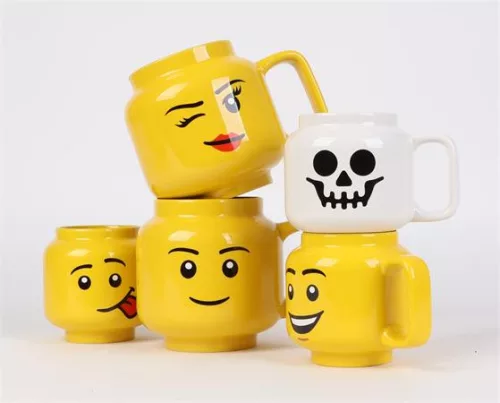 Bögre, kerámia, 530 ml, LEGO, Winky