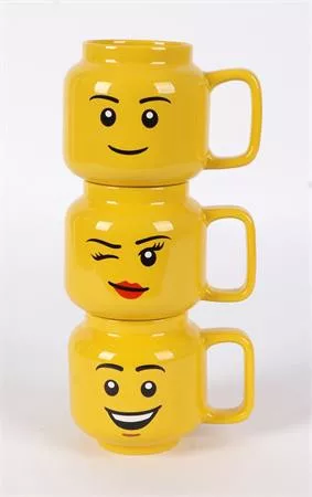 Bögre, kerámia, 530 ml, LEGO, Happy Boy