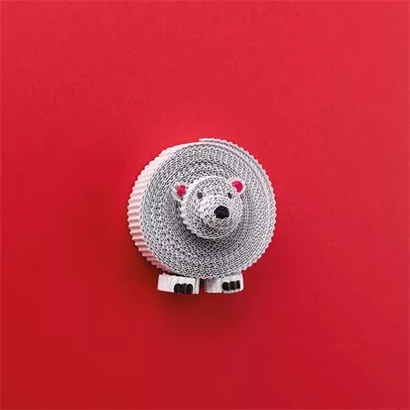 Hullámkarton, 297x210 mm, 10 ív, APLI Kids, vegyes színek