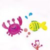 Tempera készlet, ecsetvégű tubusban, APLI Kids "Paint&Fun", 6 különböző neon szín