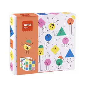   Geometriai matricás készlet, APLI Kids "Geometric", érzelmek