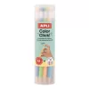 Színes töltőceruza készlet, ceruzatartóban, APLI "Color Click", 12 különböző szín