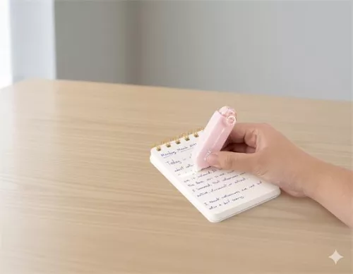 Hibajavító roller, nyomógombos, 5 mm x 6 m, APLI "Nordik", vegyes pasztell színek