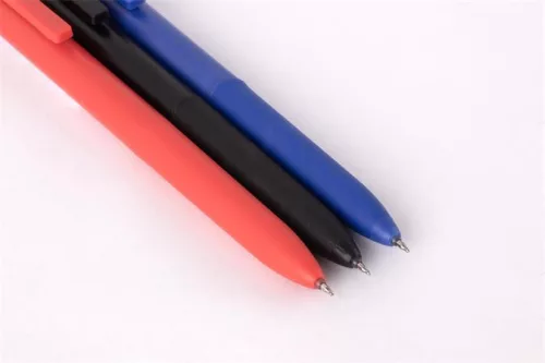 Zseléstoll, 0,5 mm, nyomógombos, radírozható, APLI "Erasable", vegyes színek