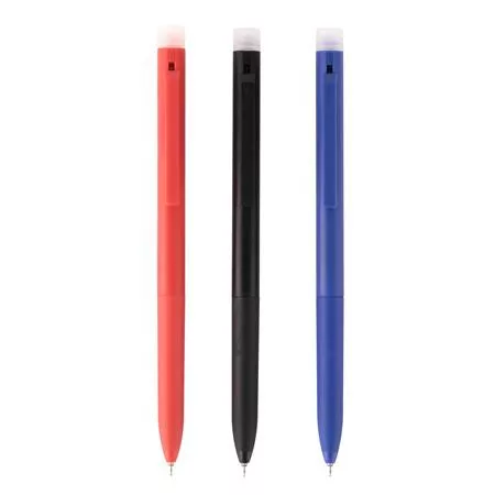 Zseléstoll, 0,5 mm, nyomógombos, radírozható, APLI "Erasable", vegyes színek