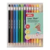 Színes töltőceruza készlet, APLI "Color Click", 12 különböző szín