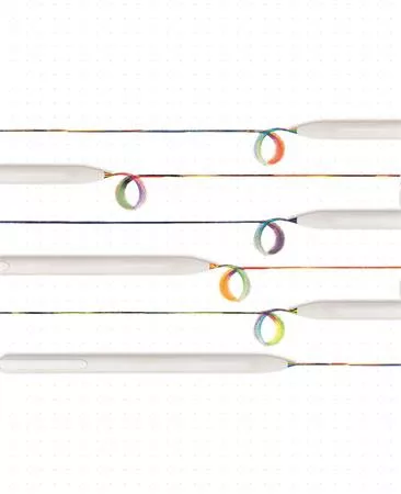 Színes töltőceruza készlet, többszínű írásvonal, APLI "Color Click Mix"