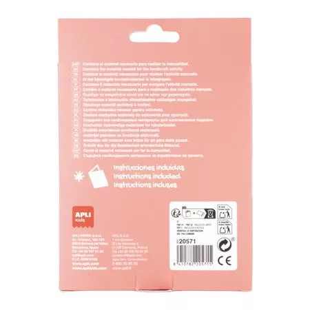 Gyémántmozaik mágnes készlet, APLI Kids "Craft Kit"