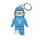 Kulcstartó, LED világítással, LEGO "Shark Suit Guy"