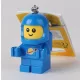 Kulcstartó, LED világítással, LEGO "Space Baby"