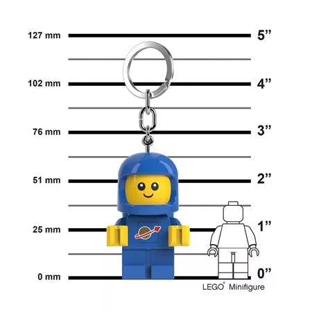 Kulcstartó, LED világítással, LEGO "Space Baby"