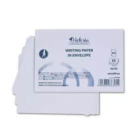   Írólap, famentes, A5, 20/50, COOL BY VICTORIA "Borítékos" 60g