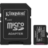 Memóriakártya, microSDXC, 128GB, C10/UHS-I/U1/V10/A1, Gen3, adapter, KINGSTON "Canvas Select Plus"