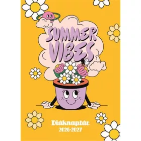   Diáknaptár, 2026/2027 tanév, B6, heti, TOPTIMER "Summer"