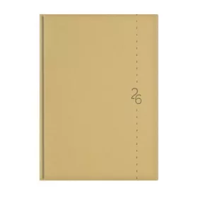   Naptár, tervező, B5, heti, TOPTIMER "Linea", bézs