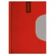 Tárgyalási napló, B5, DAYLINER, "Memphis", piros-szürke
