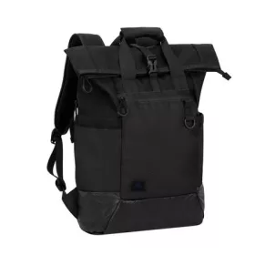   Notebook hátizsák, 15,6", rolltop, 25L, RIVACASE "5321 Dijon", fekete