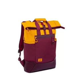   Notebook hátizsák, 15,6", rolltop, 25L, RIVACASE "5321 Dijon", bordó