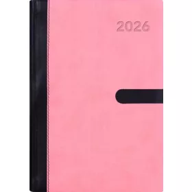   Naptár, tervező, A5, napi, DAYLINER, "Winner", pink