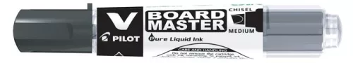 Táblamarker, 2,2-5,2 mm, vágott, PILOT "V-Board Master", fekete