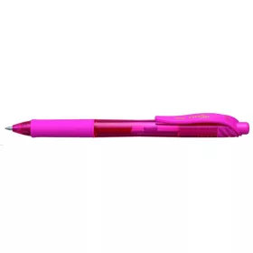   Zseléstoll, 0,35 mm, nyomógombos, PENTEL "EnerGelX BL107", rózsaszín