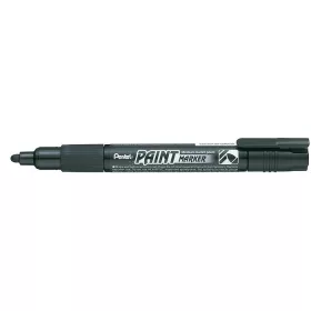 Lakkmarker, 2 mm, kúpos, PENTEL "MMP20", fekete