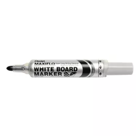  Táblamarker, 2,5 mm, kúpos, PENTEL "Maxiflo MWL5M", fekete