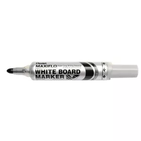   Táblamarker, 2,5 mm, kúpos, PENTEL "Maxiflo MWL5M", fekete