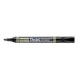 Alkoholos marker, 0,6-4,5 mm, vágott, PENTEL "N860", fekete