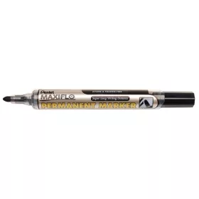   Alkoholos marker, 1,5 mm, kúpos, PENTEL "Maxiflo NFL50", fekete
