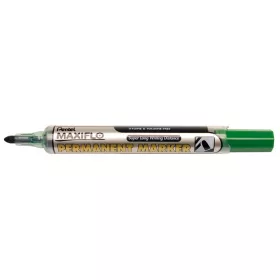   Alkoholos marker, 1,5 mm, kúpos, PENTEL "Maxiflo NFL50", zöld
