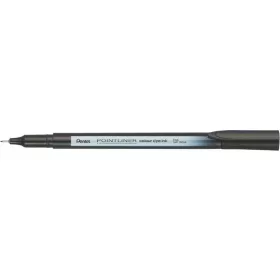 Tűfilc, 0,4 mm, PENTEL "Pointliner", fekete