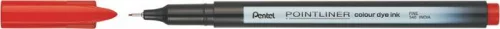 Tűfilc, 0,4 mm, PENTEL "Pointliner", piros