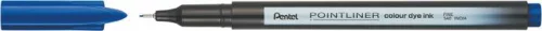 Tűfilc, 0,4 mm, PENTEL "Pointliner", sötétkék