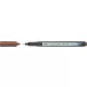 Tűfilc, 0,4 mm, PENTEL "Pointliner", dióbarna