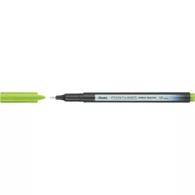 Tűfilc, 0,4 mm, PENTEL "Pointliner", almazöld