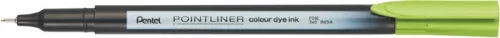 Tűfilc, 0,4 mm, PENTEL "Pointliner", almazöld