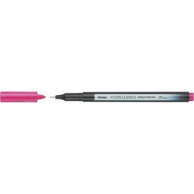 Tűfilc, 0,4 mm, PENTEL "Pointliner", rózsaszín