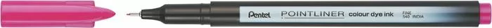 Tűfilc, 0,4 mm, PENTEL "Pointliner", rózsaszín