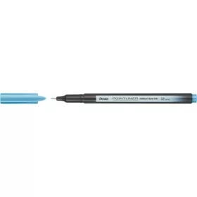 Tűfilc, 0,4 mm, PENTEL "Pointliner", tengerkék