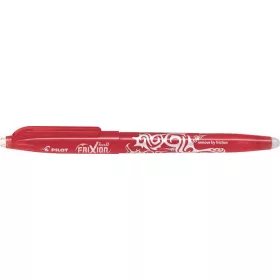  Rollertoll, 0,25 mm, törölhető, kupakos, PILOT "Frixion Ball", piros
