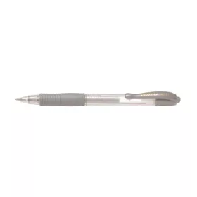   Zseléstoll, 0,32 mm, nyomógombos, PILOT "G-2 Metallic", ezüst