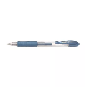   Zseléstoll, 0,32 mm, nyomógombos, PILOT "G-2 Metallic", kék