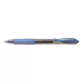   Zseléstoll, 0,32 mm, nyomógombos, PILOT "G-2", égkék