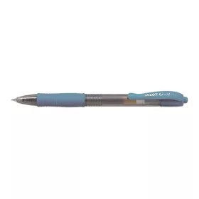   Zseléstoll, 0,32 mm, nyomógombos, PILOT "G-2", világoskék